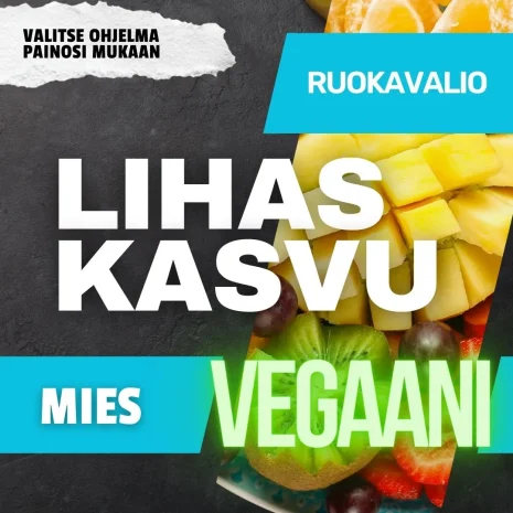 Vegaani lihaskasvu ruokavalio miehelle