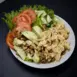Ketogeeninen ruokavalio lounas kanalla.