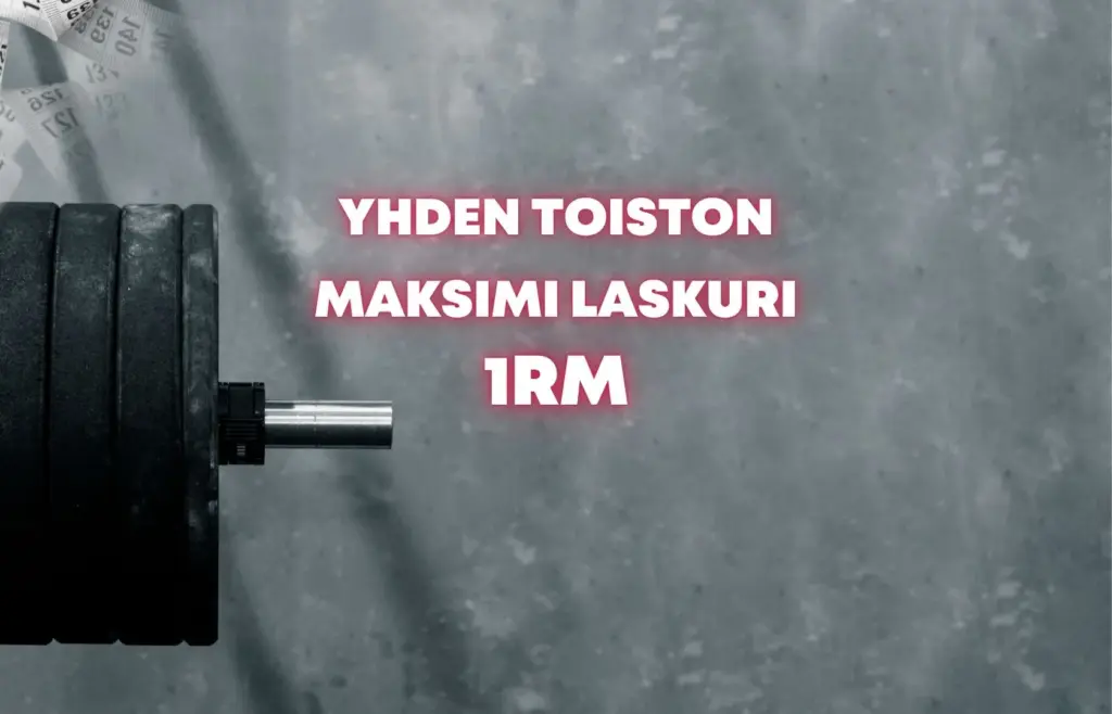 1rm laskurilla voit laskea sarjoissa käytettävät painot kuntosalilla eri pituisiin sarjoihin.