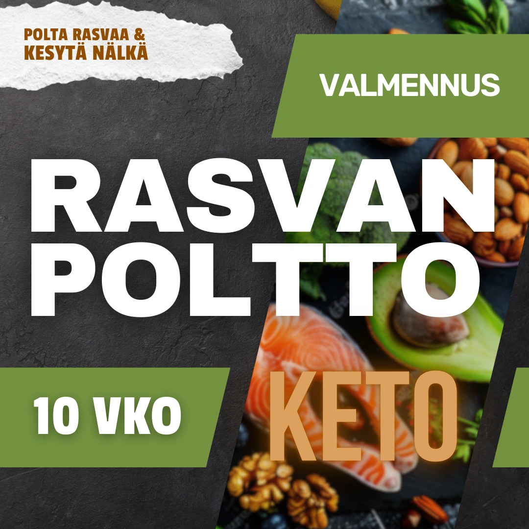 Ketogeeninen valmennus rasvanpolttoon